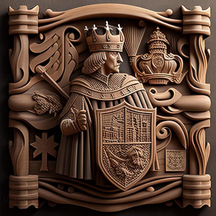 3D model Spain Kingdom of Spain (STL)